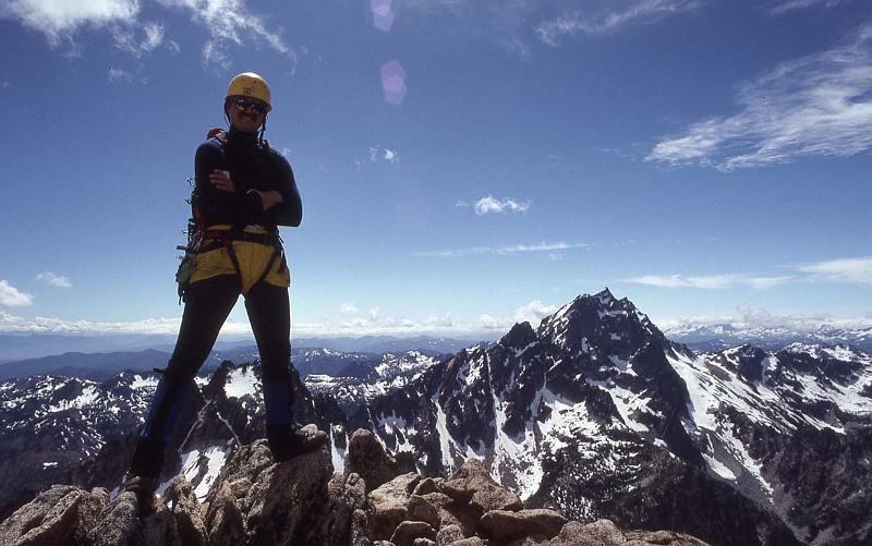 1988-032 Colchuck Pk N Buttress Jul 1988 008 Me on Summit.jpg
